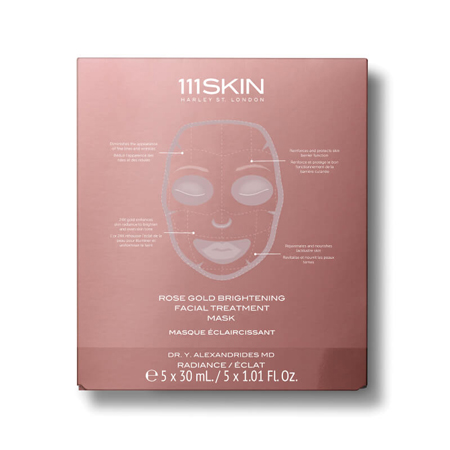 Rose Gold Brightening Facial Treatment Mask BOX