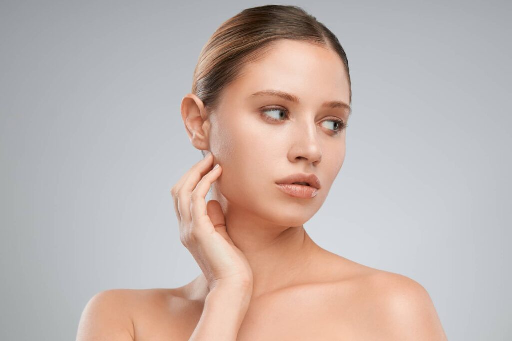 Woman after Dermal Filler