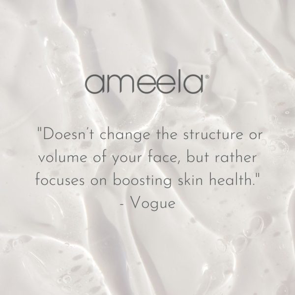 A quote of an Ameela treatment featured in VOGUE
