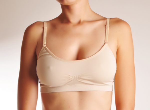 Beautiful female slim tanned body